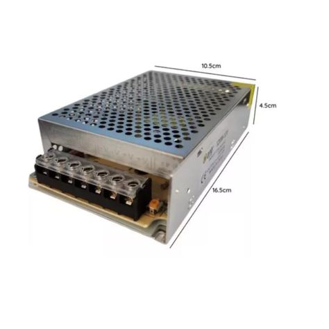 Fuente De Poder Transformador 12v 10amp Camaras 120w Switch-2