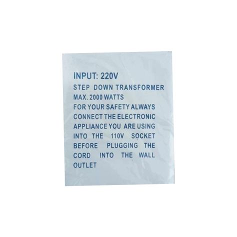Auto Transformador Corriente 220v A 110v 2000 Watts + Tierra-1