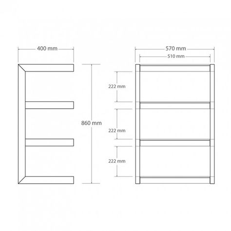 Rack para Equipos Hi-Fi Norstone ESSE HIFI-3