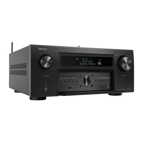 Amplificador AV 15.4 CH 8K Con Streamer Denon AVC-A1H-1