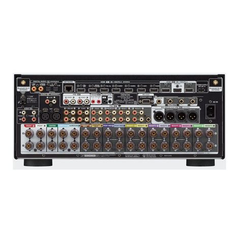 Amplificador AV 15.4 CH 8K Con Streamer Denon AVC-A1H-2