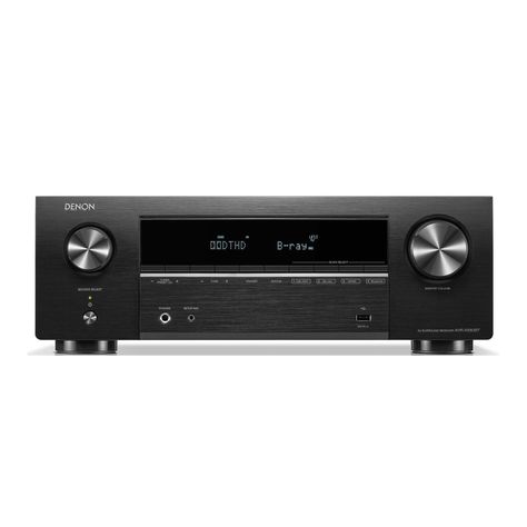 Receiver AV 5.2 CH 8K Denon AVR-X580BT-0