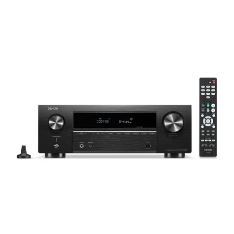 Receiver AV 5.2 CH 8K Denon AVR-X580BT-1