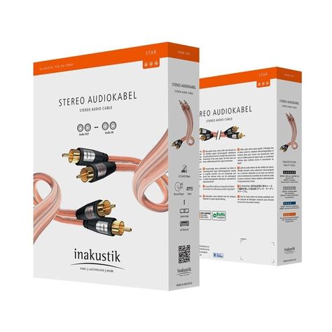 Cable RCA Star Inakustik 1,5 mt-1
