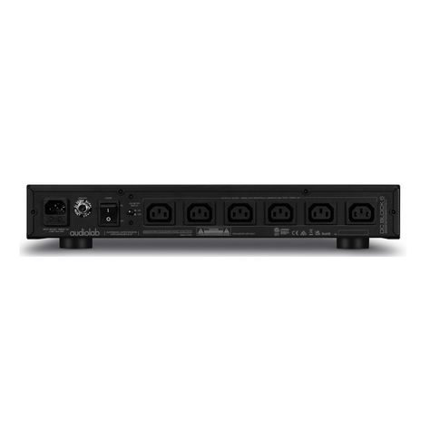 Filtro de Poder Audiolab DC BLOCK 6-3