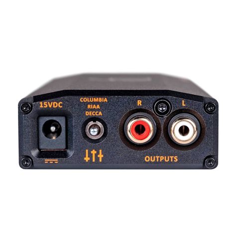 Preamplificador de tornamesa IFI Micro iPhono3 Black Label-0