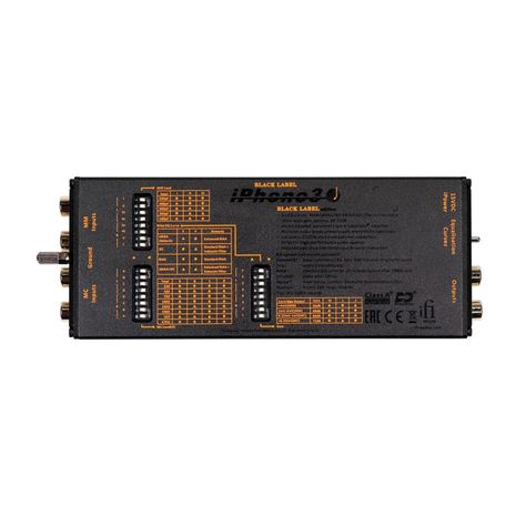Preamplificador de tornamesa IFI Micro iPhono3 Black Label-1