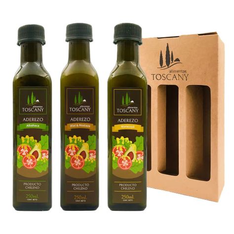 Pack Trío Aderezos Albahaca, Miel Mostaza y Maracuyá - Saludables-0