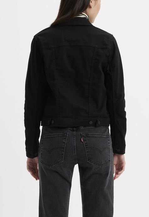 Chaqueta Mujer Slim Original Trucker Negro Levis 29945-0038-1