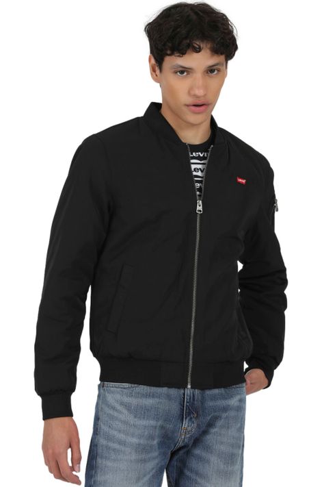 Chaqueta Hombre Bomber Logo Mini Batwing Negro Levis 59491-0154-3