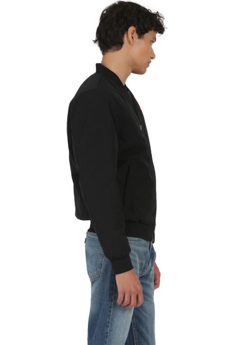 Chaqueta Hombre Bomber Logo Mini Batwing Negro Levis 59491-0154-1
