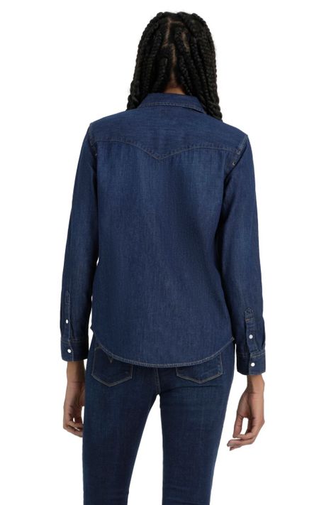 Camisa Mujer Regular Fit Western Azul Levis 86832-0017-2