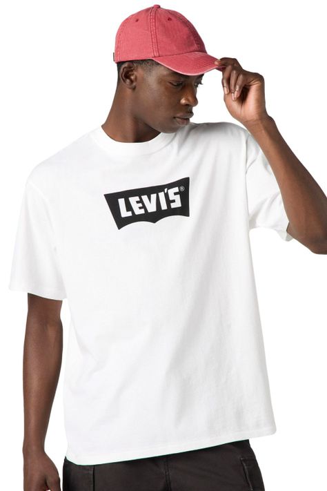 Polera Hombre Vintage Bw Graphic Tee Blanco Levis 000RY-0005-2