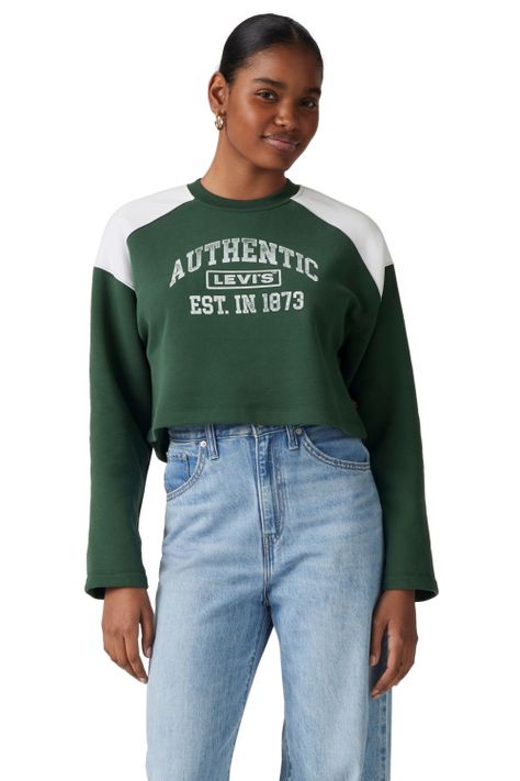 Polerón Mujer Gr Bleacher Sweatshirt Verde Levis 001QZ-0001-0