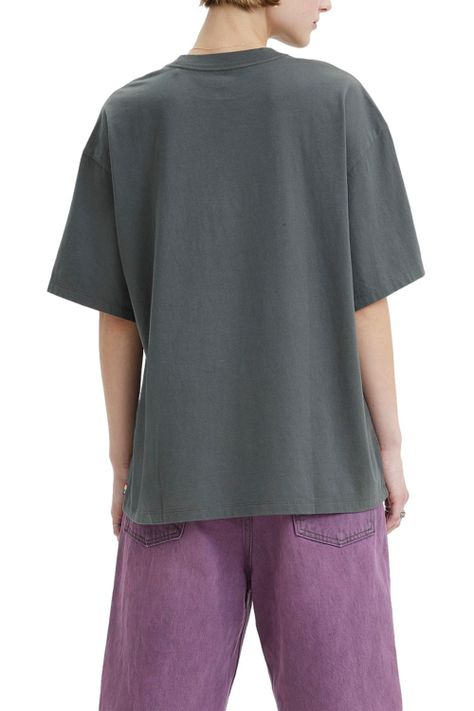 Polera Mujer Graphic Logo Batwing Gris Levis A4924-0018-3