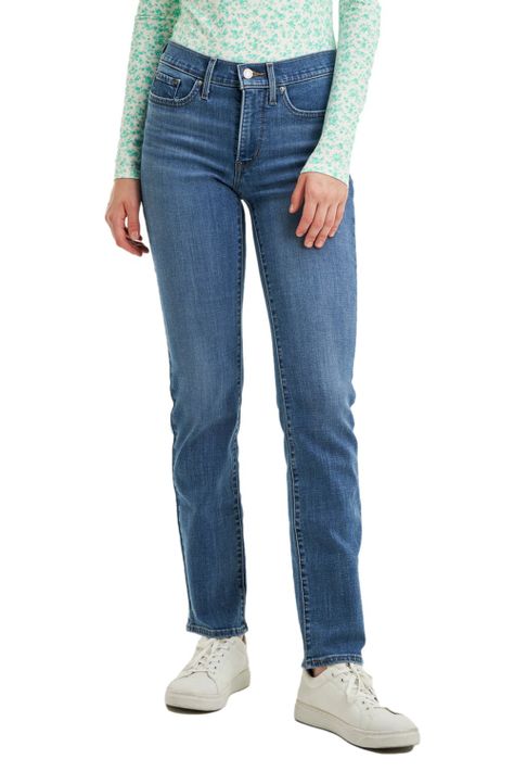 Jeans Mujer 314 Shaping Straight Azul Levis 19631-0156-0