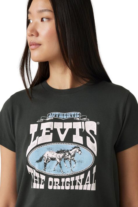 Polera Mujer The Perfect Tee Negro Levis 17369-3023-3