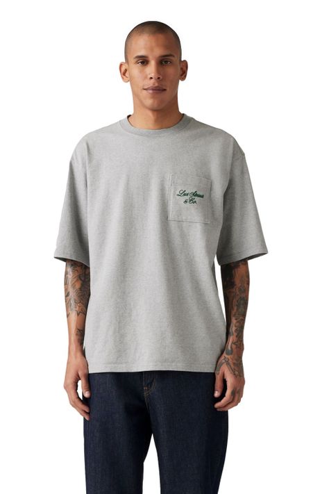 Polera Hombre Half Sleeve Gris Levis 001MH-0002-0