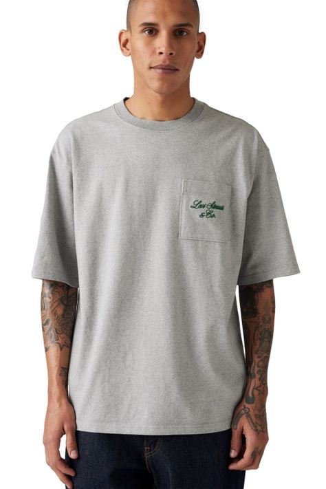 Polera Hombre Half Sleeve Gris Levis 001MH-0002-2