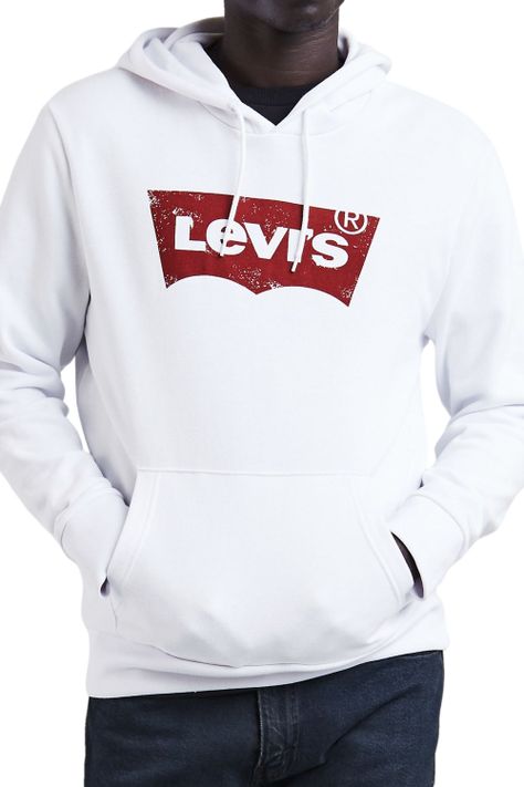 Polerón Hombre Hoodie Blanco Levis 19622-0018-0