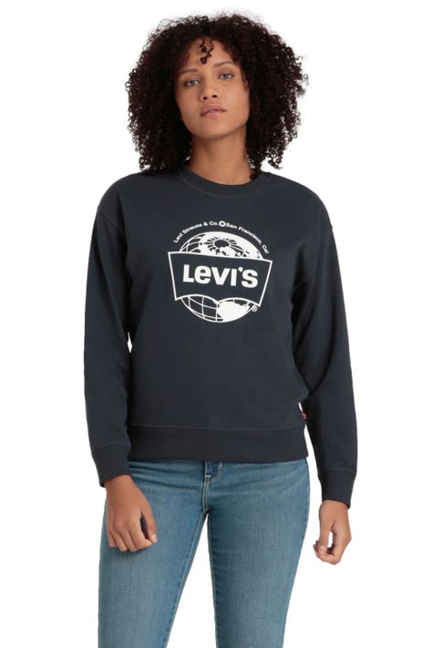 Polerón Mujer Regular Fit Azul Levis 18686-0148-0