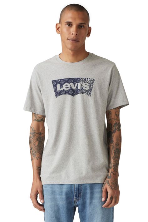 Polera Hombre Graphic Crewneck Tee Gris Levis 22491-1813-0