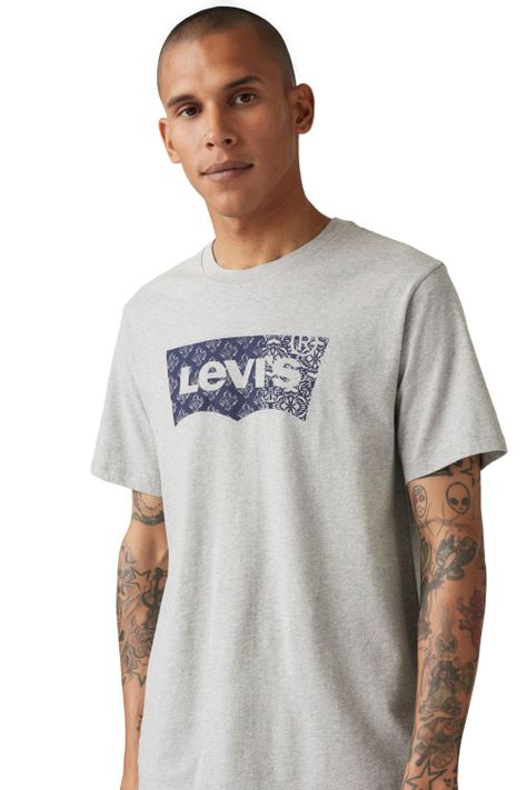 Polera Hombre Graphic Crewneck Tee Gris Levis 22491-1813-2
