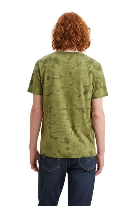 Polera Hombre Manga Corta Verde Levis 56605-0136-L-1