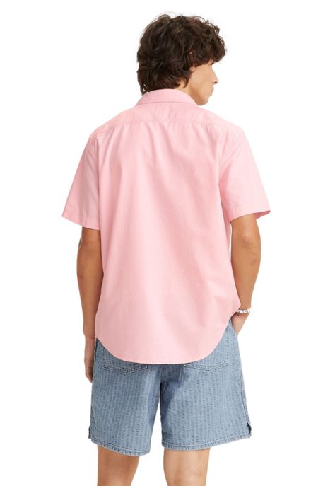Camisa Hombre Lisa Rosada Levis 86627-0097-1
