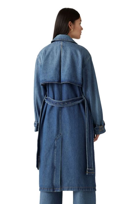 Chaqueta Mujer Trench Azul Levis A8976-0001-1