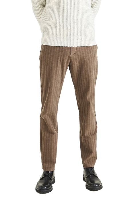 Pantalón Hombre Chino Smart 360 Flex™ Slim Fit Café .-0