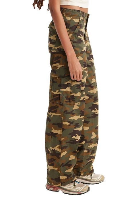 Jeans Mujer '94 Baggy Cargo Verde Levis A4707-0012-1