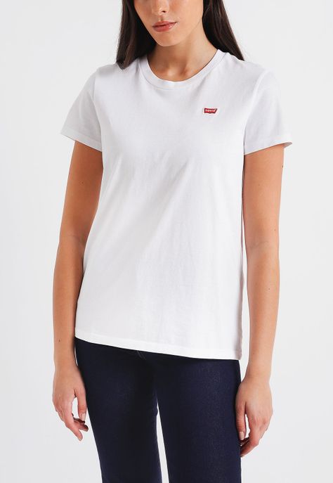 Polera Mujer Regular Fit Lisa Blanco Levis 39185-0028-0