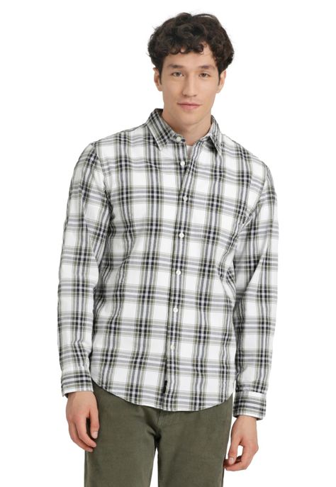 Camisa Hombre Original Button Up Regular Fit Verde-0