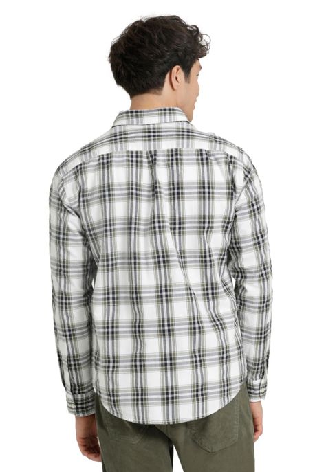 Camisa Hombre Original Button Up Regular Fit Verde-1