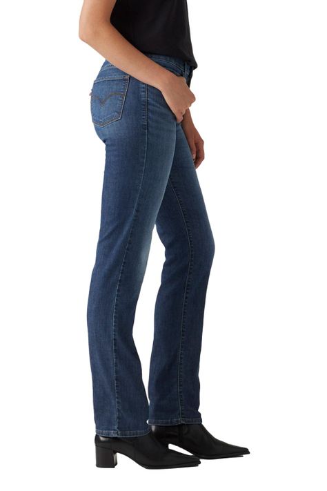 Jeans Mujer 314 Shaping Straight Azul Levis 19631-0234-1