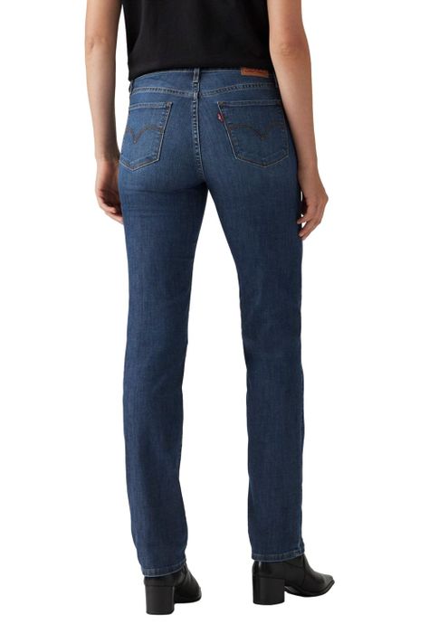 Jeans Mujer 314 Shaping Straight Azul Levis 19631-0234-2