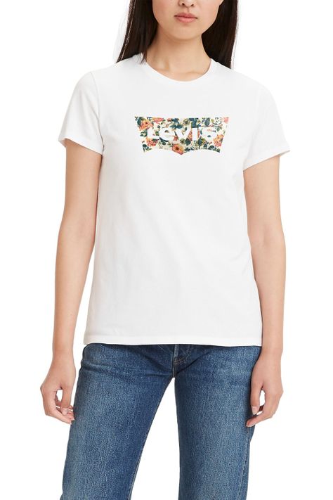 Polera Mujer Perfect Logo Batwing Blanco Levis 17369-2295-0