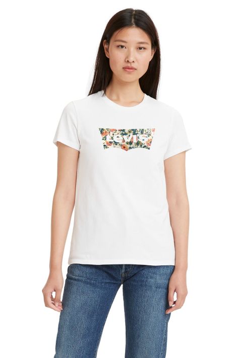 Polera Mujer Perfect Logo Batwing Blanco Levis 17369-2295-1