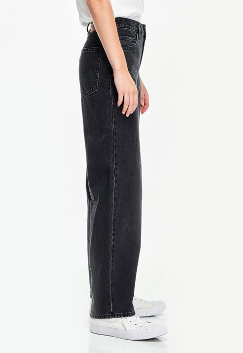 Jeans Mujer Baggy Dad Negro Levis A3494-0014-1