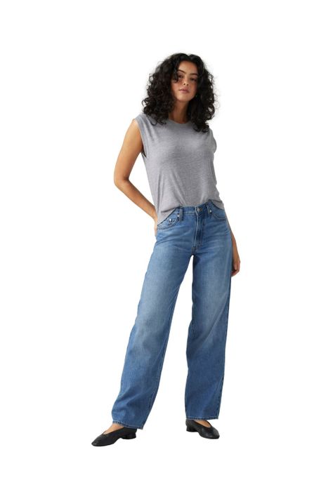 Jeans Mujer Baggy Dad Celeste Levis A3494-0057-3