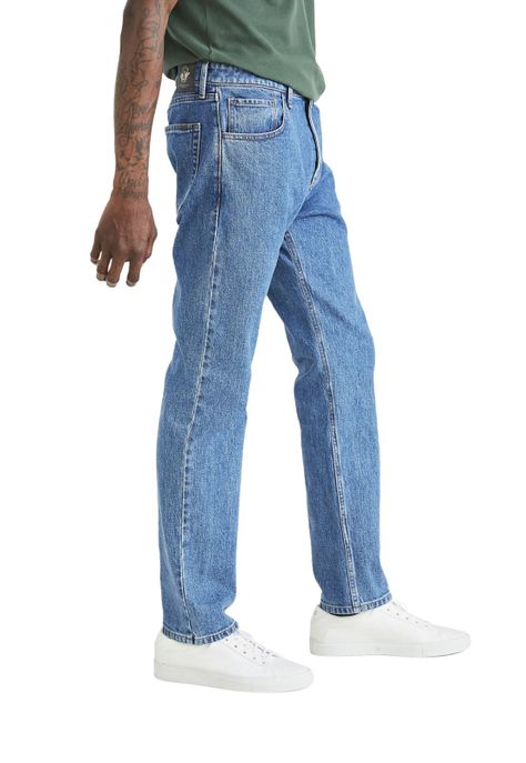 Pantalón Hombre Jean Cut Straight Fit Azul Claro 56790-0078-1