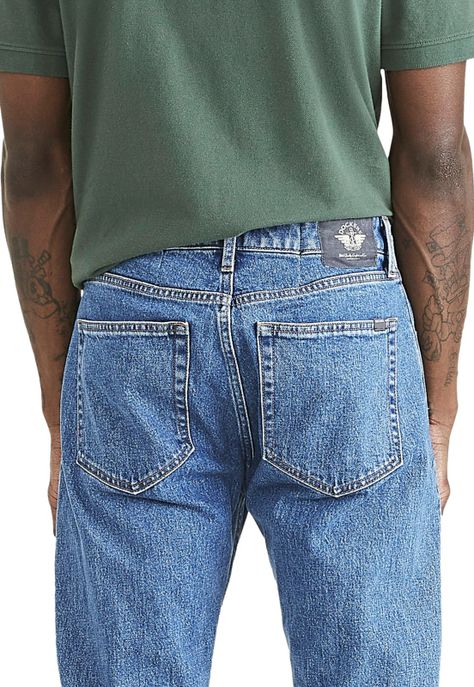 Pantalón Hombre Jean Cut Straight Fit Azul Claro 56790-0078-3
