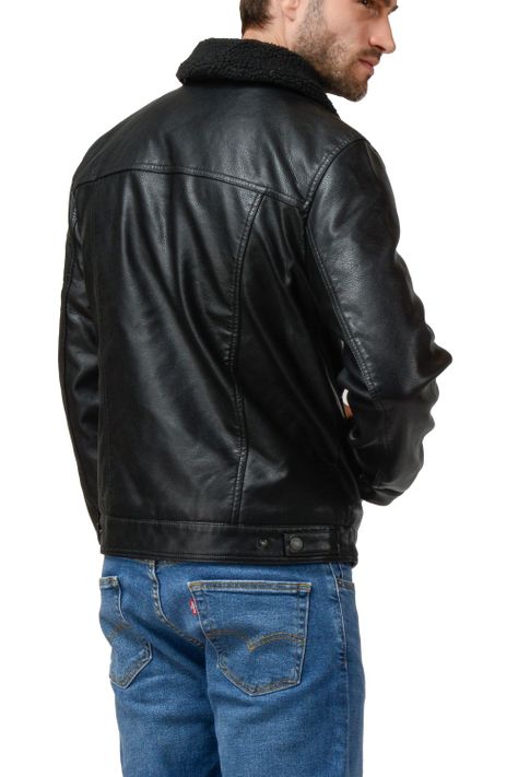 Chaqueta Hombre Trucker Removable Sherpa Negro Levis 59491-0485-2