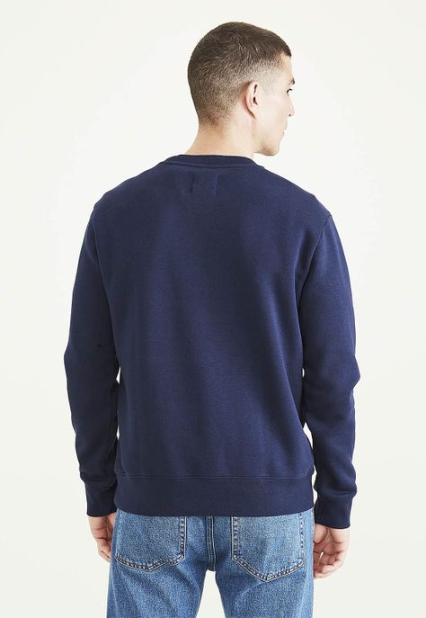 Polerón Crewneck Regular Fit Azul Oscuro A3199-0050-1