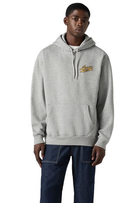 Polerón Hombre Relaxd Graphic Crew Gris Levis 38712-0386-2