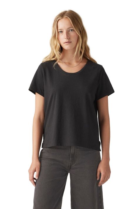 Polera Mujer Bridget Ss Tee Negro Levis 001HG-0000-0