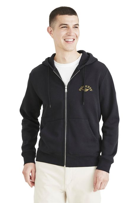 Polerón Hombre Full-Zip Regular Fit Negro A3149-0004-0