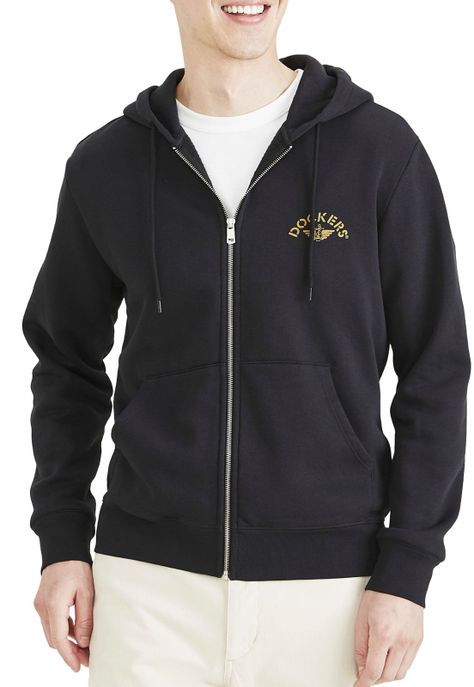 Polerón Hombre Full-Zip Regular Fit Negro A3149-0004-1
