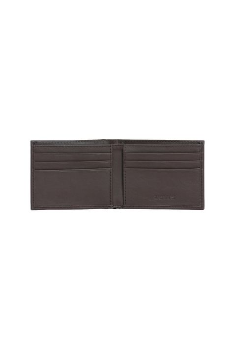 Billetera Hombre Trifold Wallet Café Levis 87522-0102-2
